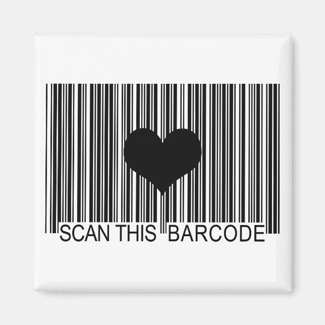 I MISS YOU BARCODE MAGNET (Front)