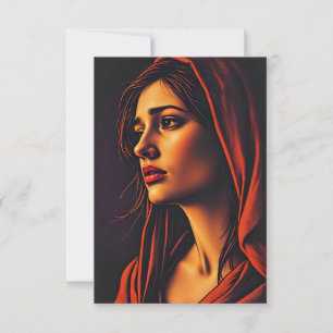 I miss you card