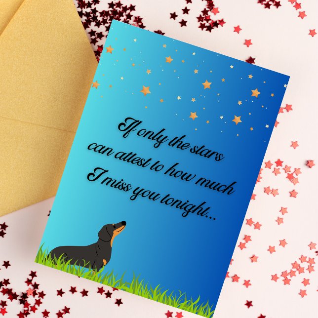 I Miss You Long Distance Relationship Card (Creator Uploaded)