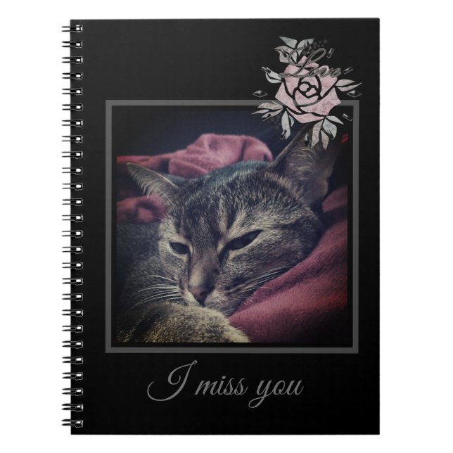I miss you notebook (Front)