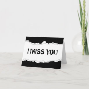 i miss you page rip card