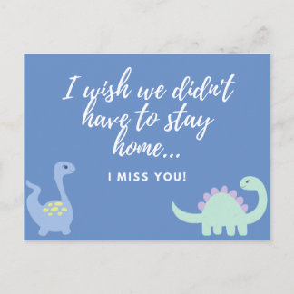 I Miss You Postcard