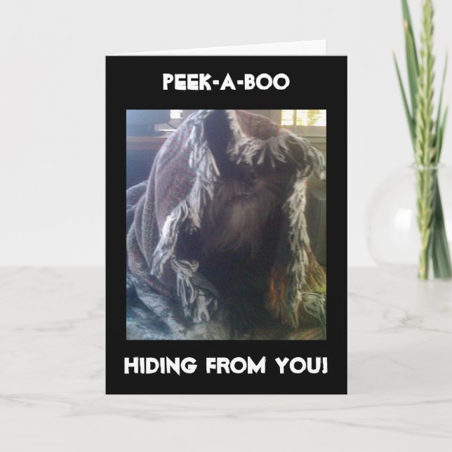 I MISSED YOUR BIRTHDAY SHAME ON ME CARD (Front)