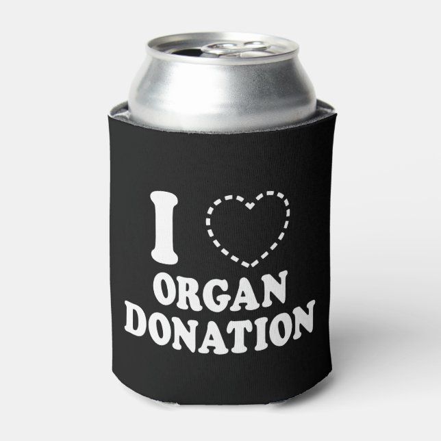 I {MISSING HEART} ORGAN DONATION CAN COOLER (Can Front)