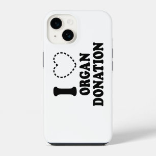 I {MISSING HEART} ORGAN DONATION iPhone 14 CASE