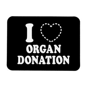 I {MISSING HEART} ORGAN DONATION MAGNET
