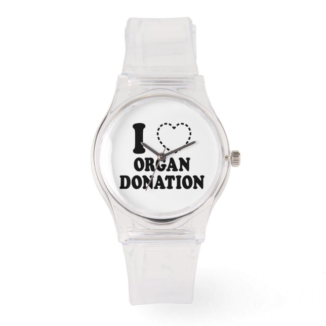 I {MISSING HEART} ORGAN DONATION WATCH (Front)