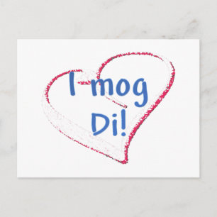 I mog Di Postcard