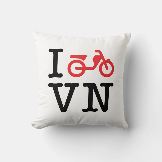 I Motorbike Vietnam Cushion (Front)