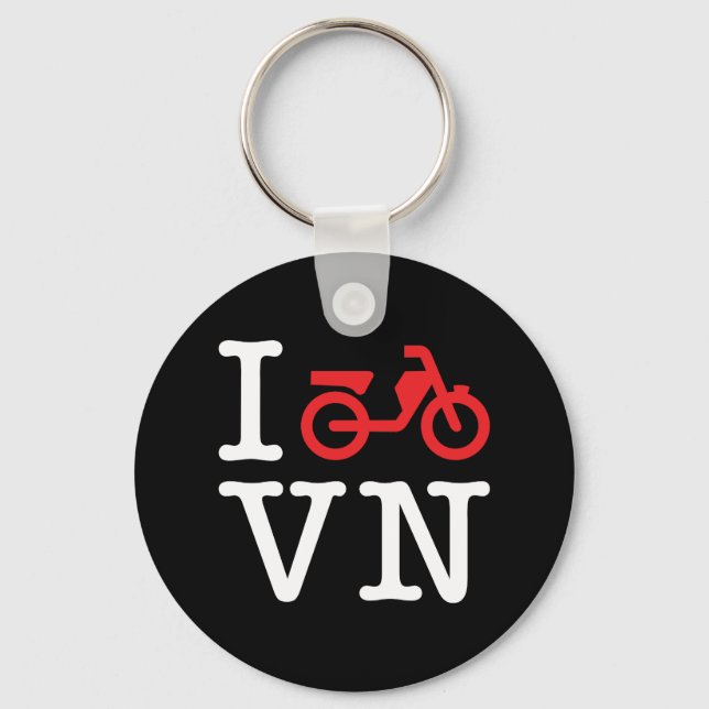 I Motorbike Vietnam Key Ring (Front)