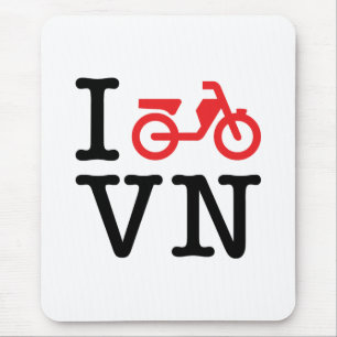 I Motorbike Vietnam Mouse Pad