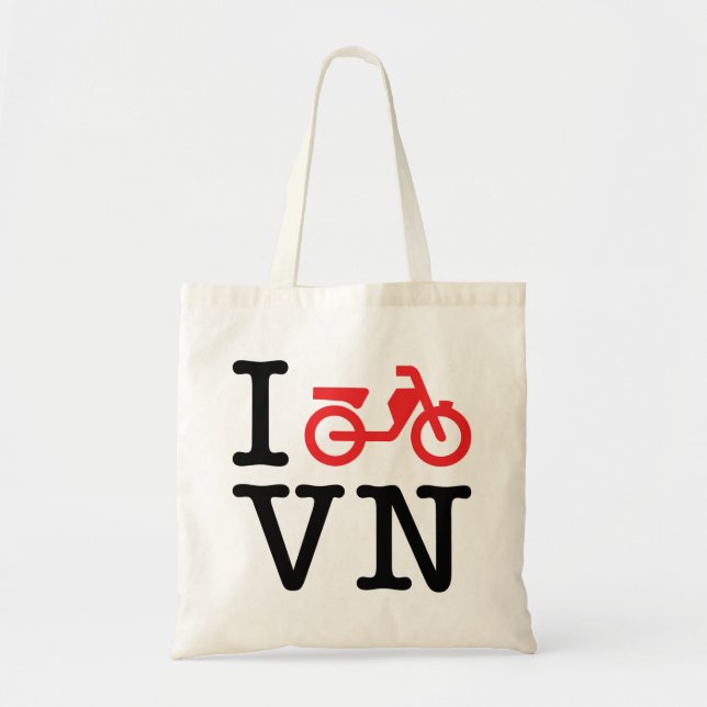 I Motorbike Vietnam Tote Bag (Front)