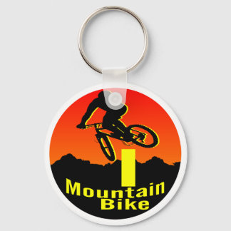 I Mountain Bike Key Ring