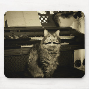 I Moustache to play you out Mouse Pad