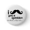 i moustache you a question button