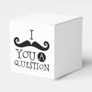 I Moustache You a Question Favour Box