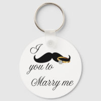 I Moustache you -to Marry Me