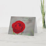 I must have flowers, always, and always. card<br><div class="desc">"I must have flowers,  always,  and always." quote by Claude Monet.  This beautiful spring time red ranunculus seems to float in the garden.  Add your own personalization. Fill in this card for a happy birthday,  anniversary,  thinking of you or just because.  Lovely garden inspired photography.</div>