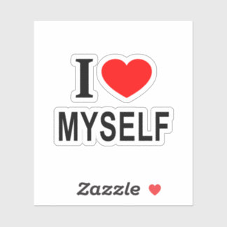 I ❤️ MYSELF I LOVE MYSELF I HEART MYSEL Vinyl