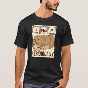 I Nap Periodically Animal Pet Owner Pajama Cute Sl T-Shirt
