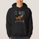 I Nap Periodically Funny Sloth Science Chemistry I Hoodie<br><div class="desc">I Nap Periodically Funny Sloth Science Chemistry I Na P</div>