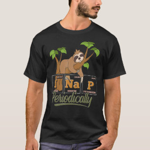 I Nap Periodically Sleeping Animal Napping Pj Cute T-Shirt