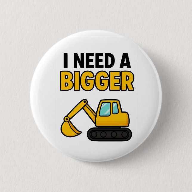 I need a BIGGER Digger badge (Front)
