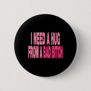 I Need A Hug From A D Merry Christmas 6 Cm Round Badge