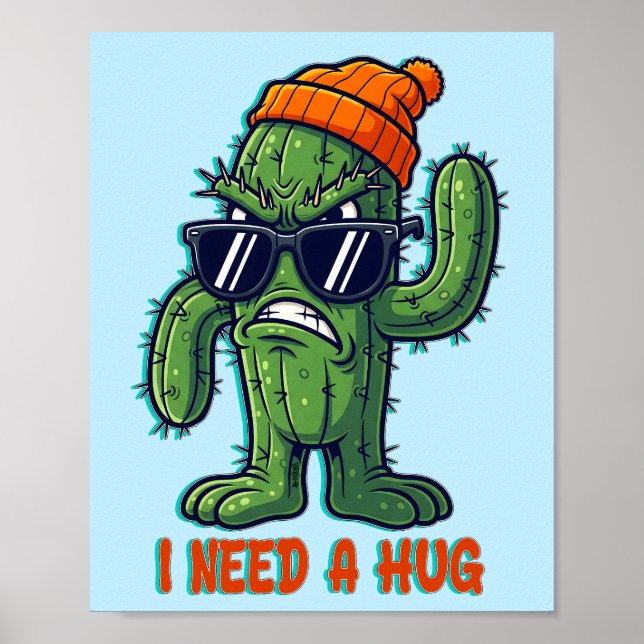 I need a hug poster (Front)