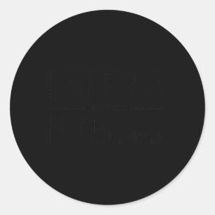 I Need A Huge Garage Funny Hug Retro Vintage Classic Round Sticker