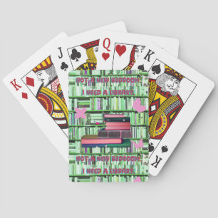 I need a library not a third bedroom.... playing cards
