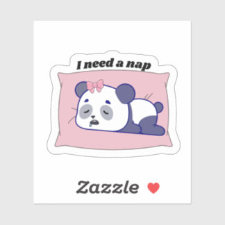 “I Need a Nap” Funny Kawaii Design