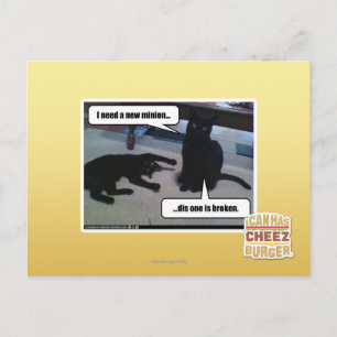 I need a new minion postcard