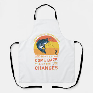 I Need A Timeout Send Me Fishing Apron
