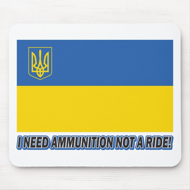 I-need-Ammo Mouse Pad (Front)