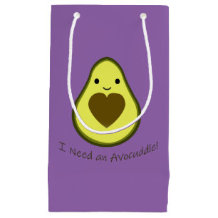 I Need an Avocuddle Cute Kawaii Avocado Small Gift Bag