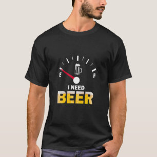 I Need Beer Right Meow  Beer T-Shirt