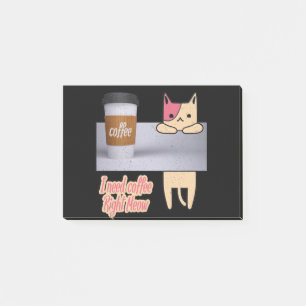 I Need Coffee Right Meow The best cat gifts Post-it Notes