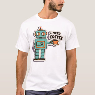 I Need Coffee Statement T-shirt