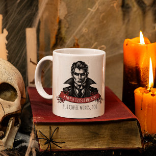 I Need Fresh Blood Vampire Halloween Mug