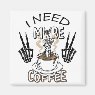 I need more coffee shirt Aesthetic clothing Coffee Magnet
