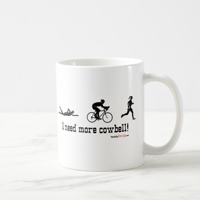 I need more cowbell t-shirt coffee mug (Right)