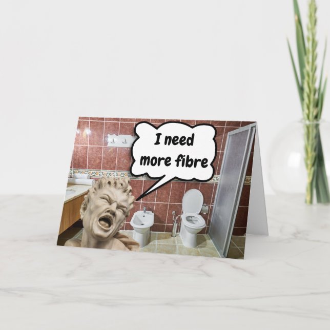 I need more fibre. card (Front)