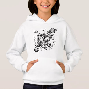 I Need More Space Funny Cat Astronaut