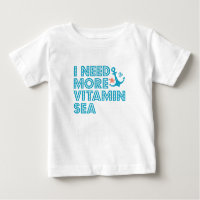 I Need More Vitamine Sea Funny Summer Beach Gift 