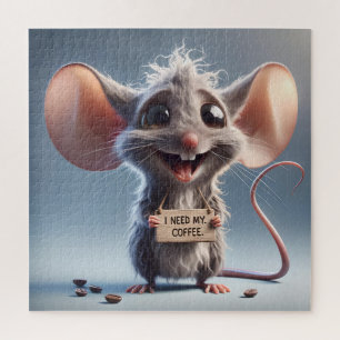 I Need My Coffee Jigsaw Puzzle