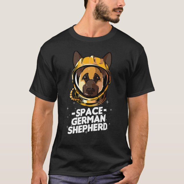 I Need Some Space German Shepherd Love R T-Shirt (Front)