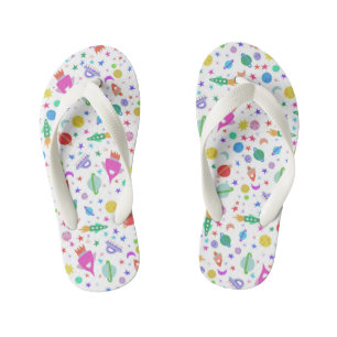 I need some Space Universe UFO PLanets Pattern Kid's Thongs