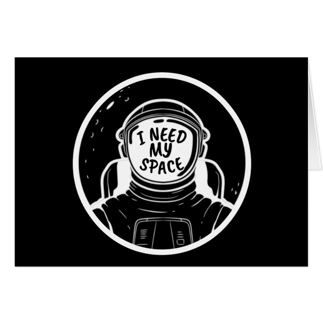 I NEED SPACE (Front Horizontal)