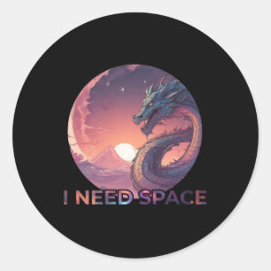 I Need Space Sticker